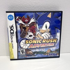 Sonic Rush Adventure (2007) Nintendo DS Complete With Manual