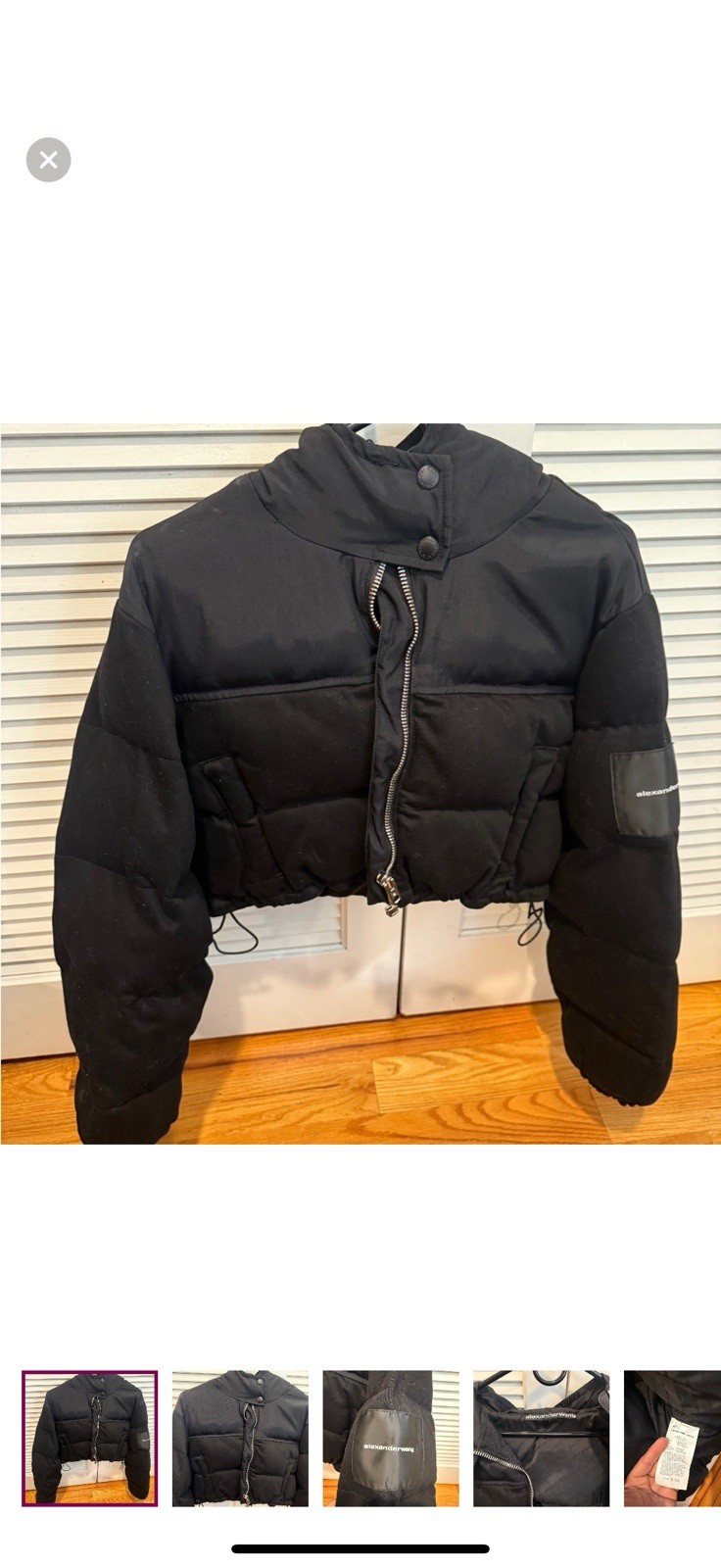 Alexander Wang Cropped Jacket - image 1