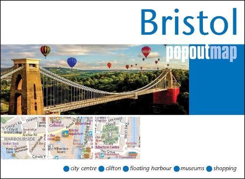 Bristol PopOut Map - pocket size, pop up map of Bristol city centre by PopOut M - Image 5