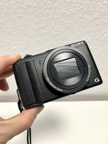 Sony DSC-HX60 Schwarz / 20.4 MP / Kompakte Digitalkamera / Lesen / Geprüft ✅ - Bild 3 von 13