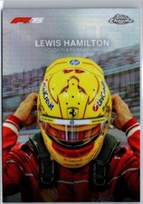2025 Topps Chrome F1 Lewis Hamilton Helmet Collection #HC-2 Ferrari