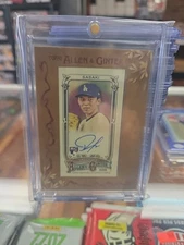 2025 Allen & Ginter Roki Sasaki Auto Autograph Mini RC Rookie