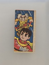 Showa Japan Vintage Big X Menko Card Dr. Asuka & Hero
