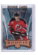 Andy Greene 2007-08 Artifacts Rookie Card #159 /999