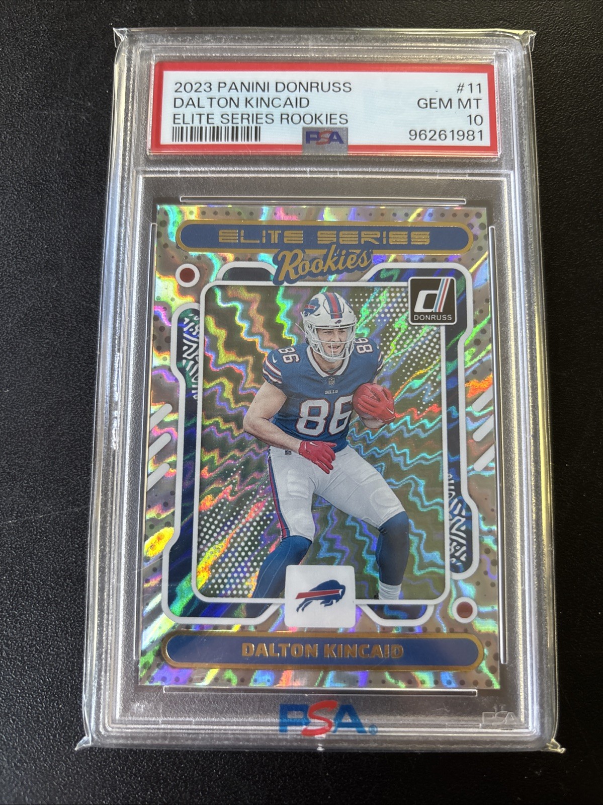 2023 Panini Donruss the Elite Series Rookies Dalton Kincaid #11 (RC)