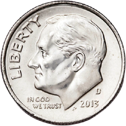 2013 D Roosevelt Dime - Brilliant Uncirculated