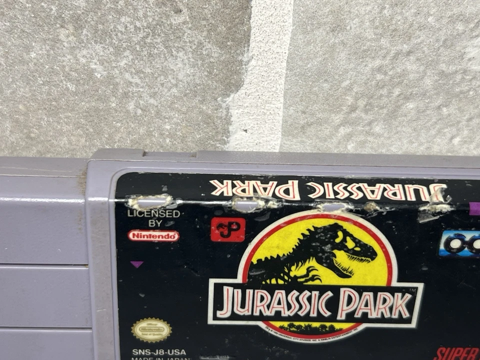 Jurassic Park Super Nintendo Entertainment System, SNES - Cartridge Only - Image 2 of 4