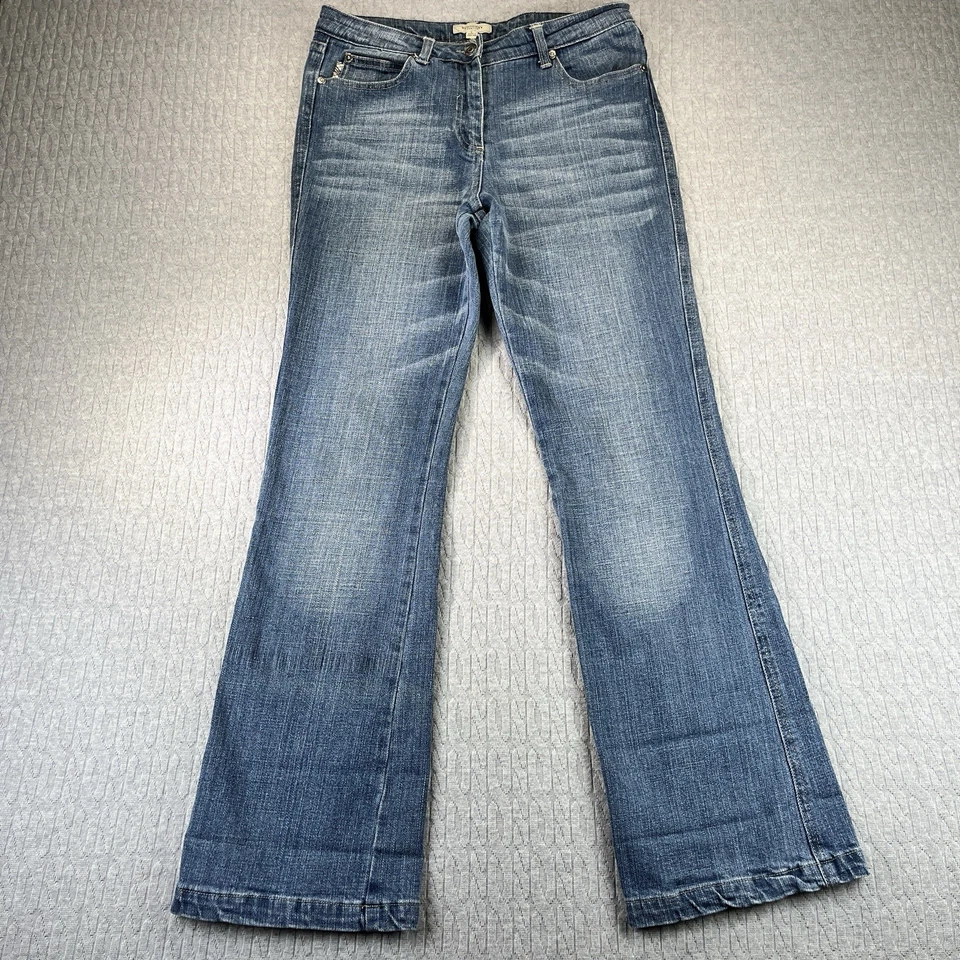 Burberry London extremely rare Bootcut Women (L) made/England whiskered jeans - Image 2 of 4
