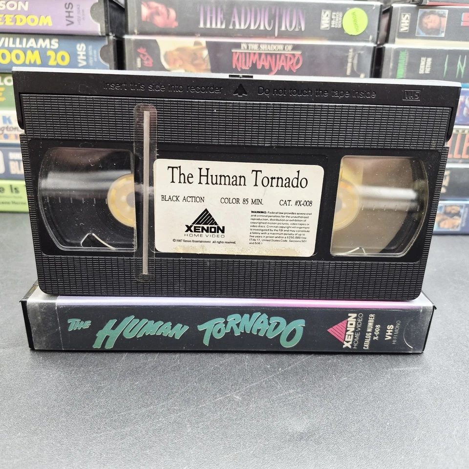 THE HUMAN TORNADO Dolemite II VHS XENON VIDEO 1976 Blaxploitation Rudy Ray Moore - Image 3 of 3