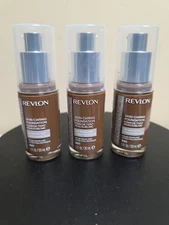 3x Revlon Illuminance Skin - Caring Foundation  - 601 Soft Nutmeg- NEW SEALED