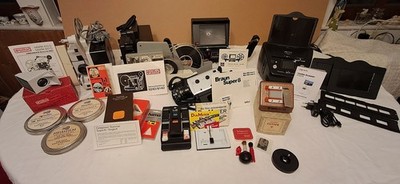 Eumig 8mm Filmprojektoren, Kamera, Filme und Bearbeitungswerkzeuge 