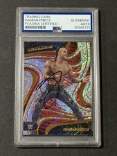 DAMIAN PRIEST 2023 PANINI REVOLUTION WWE SIGNED AUTOGRAPHED CARD PSA/DNA CERT