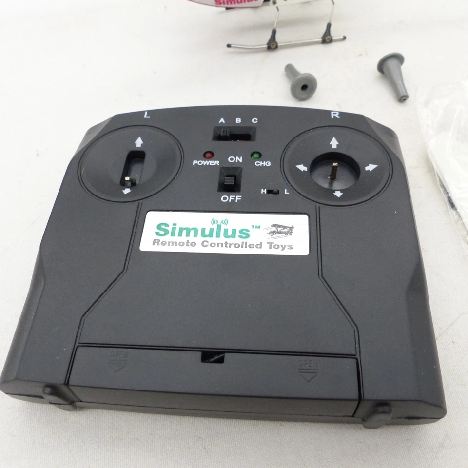 Simulus GH-310R Ferngesteuerter 3-Kanal-Mini-Hubschrauber in OVP EX6689 - Bild 4 von 4