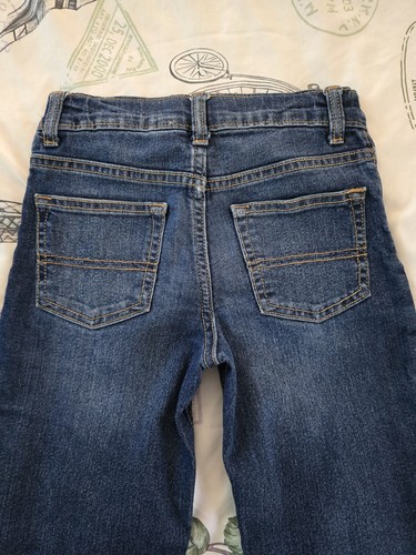 OSHKOSH B'GOSH CLASSIC SLIM KIDS BLUE JEANS ADJUSTABLE WAIST SIZE 6R LOT OF 4 - Picture 5 of 19