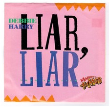 Blondie DEBBIE HARRY Liar Liar 7" vinyl 45 Married to the Mob + French Kissin 45