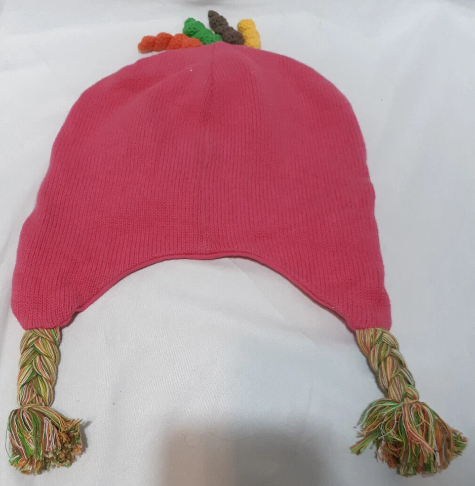Turkey Baby Infant Winter Hat 18-24 Months Koala Kids Chicken Braided Ear Flaps - Image 2 of 4