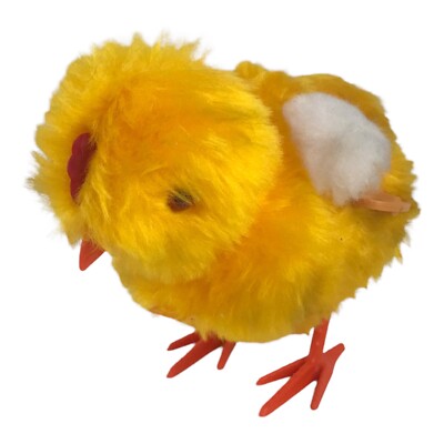 Mechanical Wind-up Baby Chick Toy Carl Original Of West Germany Working Lack Box