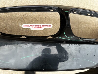 P40134 2006 2007 BMW M5 BASE Front Bumper DAMAGED SEE