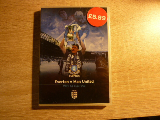 Everton Fc - 1995 FA Cup Final Everton v Manchester United [DVD] - DVD  - NEW