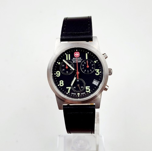 Men's SWISS CHRONOGRAPH Watch WENGER SWISS MILITARY 79110 - Picture 8 of 20