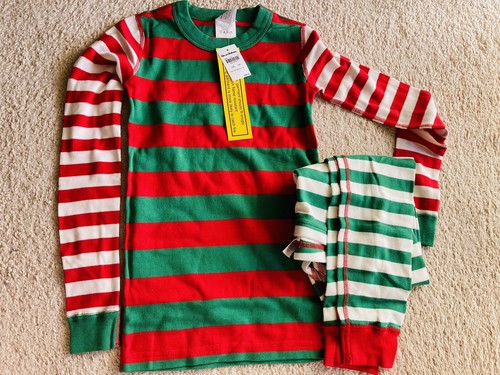 Hanna Andersson Girls 100% Organic Cotton Pajamas 2 pc NWT Size 140