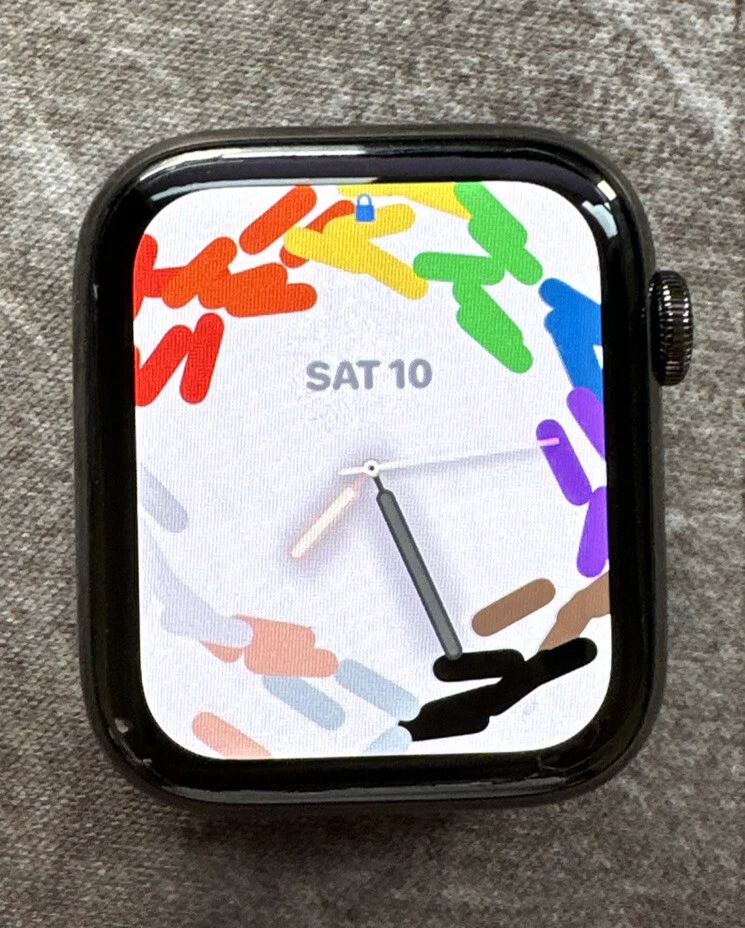 Apple Watch Series 6 44mm Graphite Stainless GPS/Cellular + EXTRA