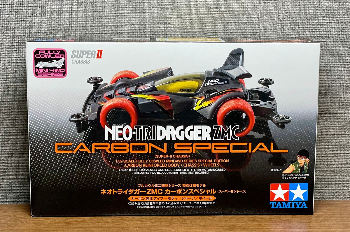 TAMIYA 18074 Mini 4WD NEO-TRIDAGGER ZMC Carbon Special