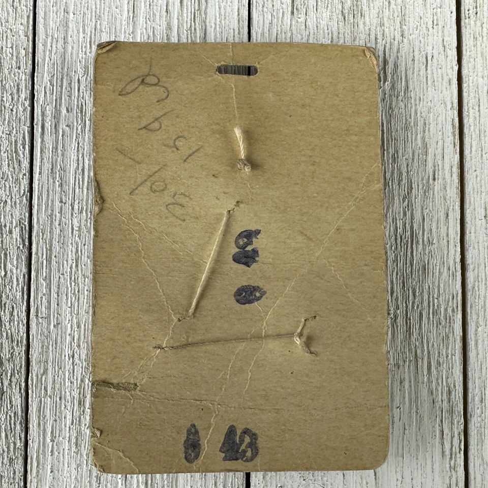 Vintage Wooden Buttons Original Card Wood 1" Ultra Kraft Blazer Coat Craft NOS - Image 3 of 4