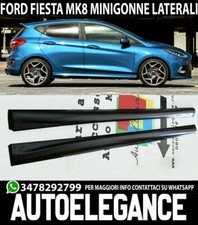 Unten Anschluss Für Ford Fiesta MK8 2018 + Schweller Seitenlichter Look St ABS
