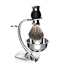 GRUTTI Shaving Set, Shaving Stand  Soap Bowl Brush, Deluxe Safety Mens Razo...