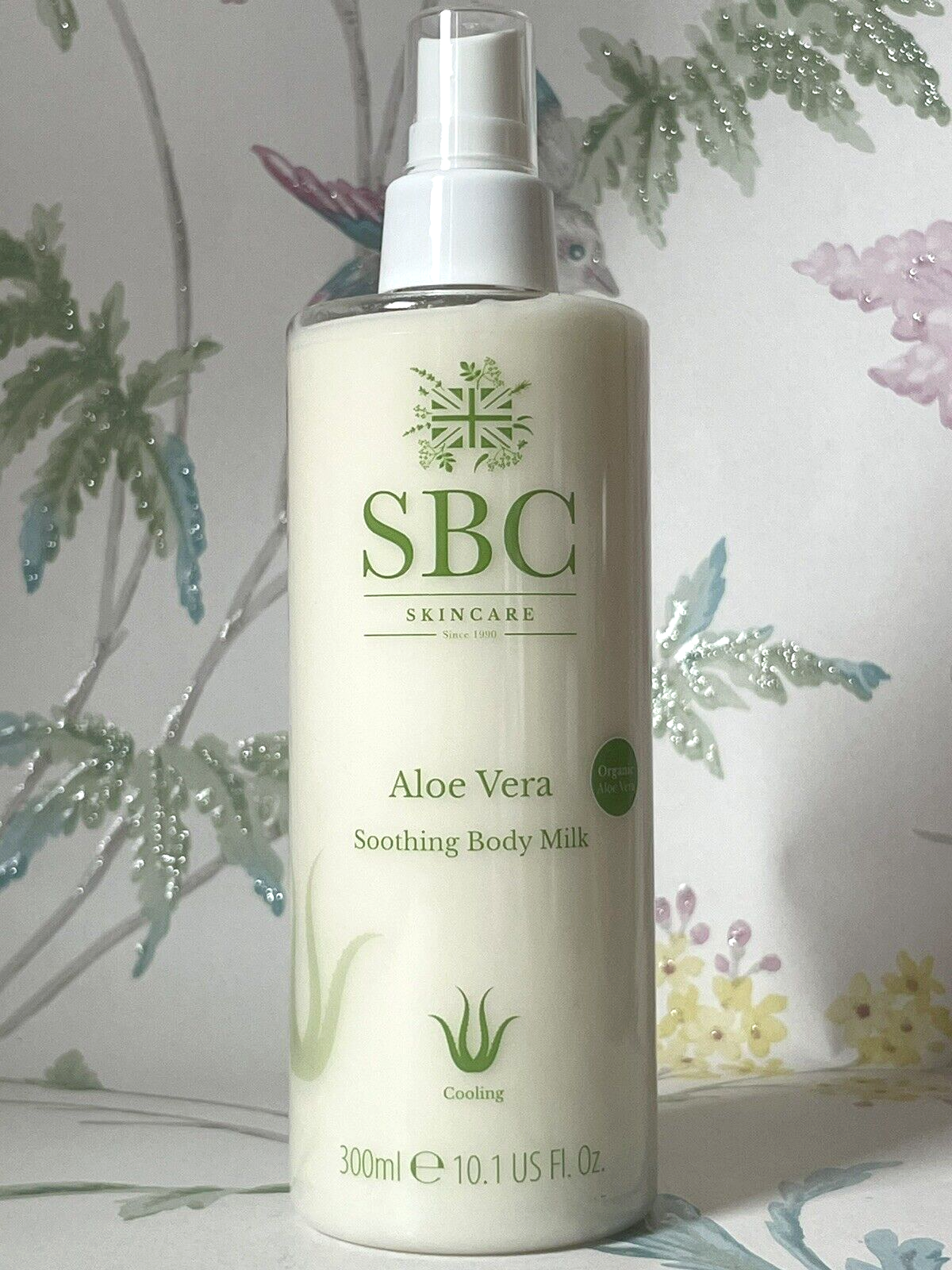 SBC Aloe Vera Soothing Body Milk Cooling Moisturising Cream Lotion Spray 300ml