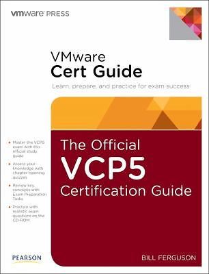 The Official Vcp5 Study Guide; Vmw- 9780789749314, Bill Ferguson, hardcover, new
