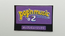 Combine/Free Shipping Pop'n Music 2 Memory Card Sticker PlayStation 1 PS1 Japan