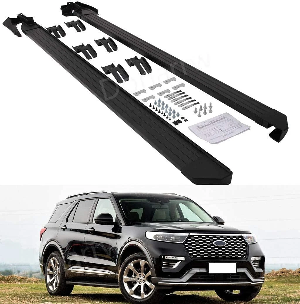 Aluminum fit Ford Explorer 2020 2021 2022 2023 Running Boards Side