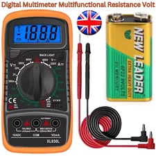 Professional Digital Multimeter Voltmeter Ohmmeter Ammeter Multi Tester Meter