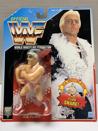 Ric Flair WWF SEALED New On Card Hasbro Flare Snar...