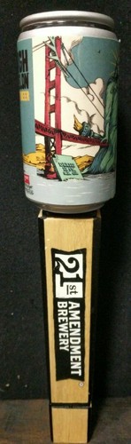 21st Amendment Hell Or High Watermelon Beer Tap Draft Handle Bar Pub Lot 509 - 第 4/10 張圖片