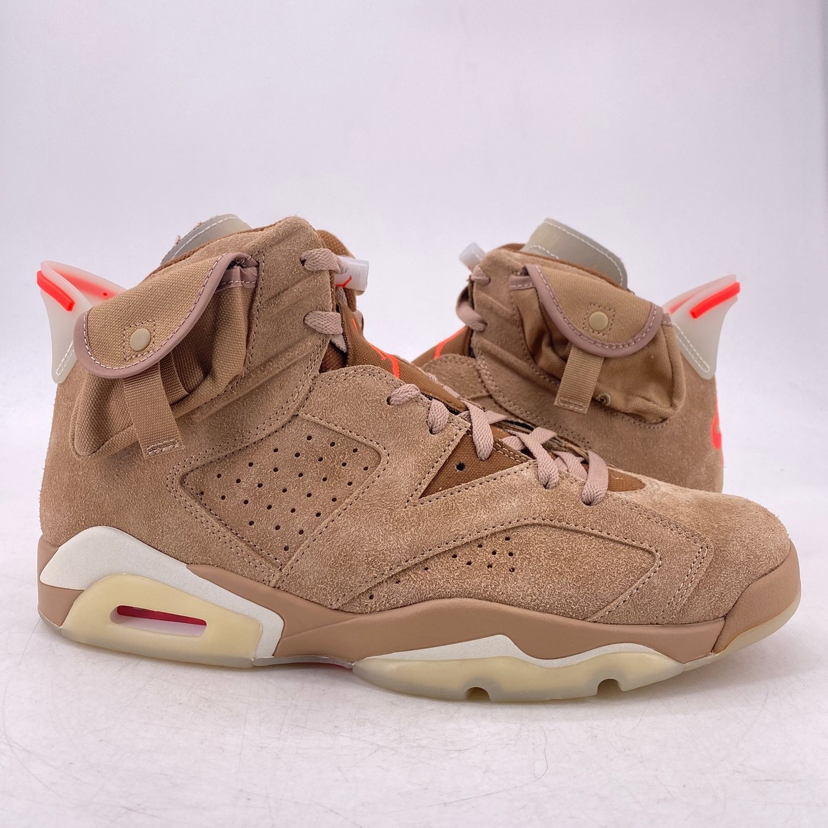 Size 12 - Jordan 6 Retro x Travis Scott Mid British Khaki for sale