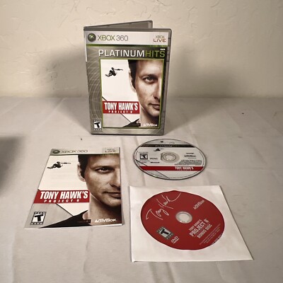 Tony Hawk's Project 8 (Xbox 360) CIB w/Manual + BONUS DISC Tested Working