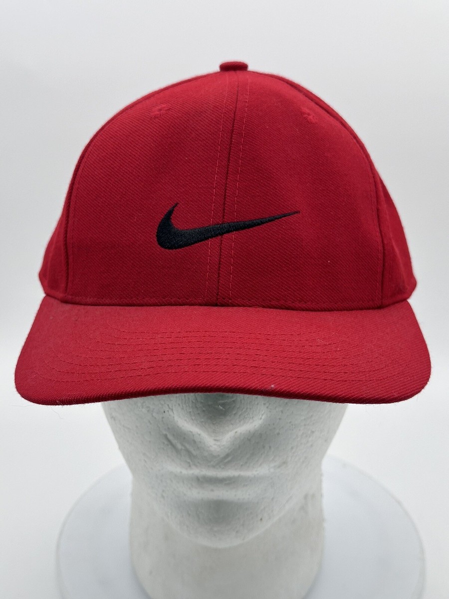 Nike Golf Hat Gorras Nike Granate Vintage 90s Nike Classic Swoosh
