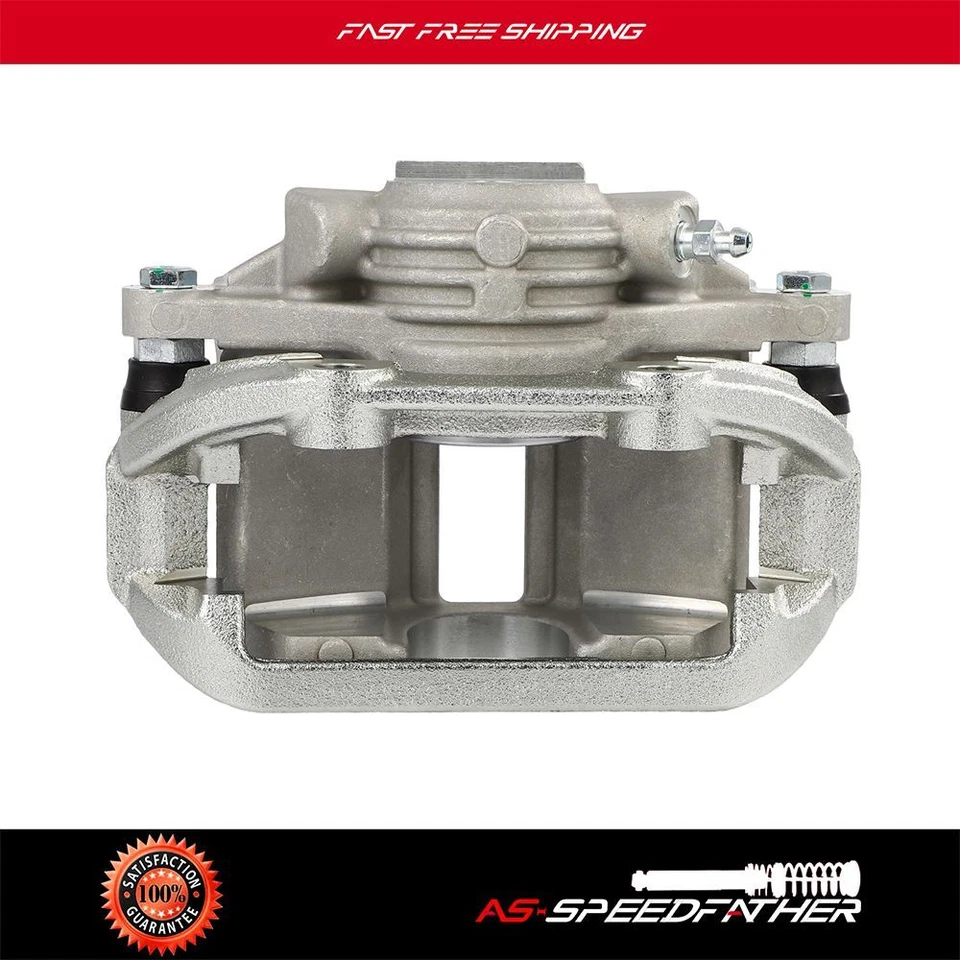 Pair Rear Brake Calipers w/ Bracket For 1994 1995 1996 Chevrolet Impala - Image 3 of 4