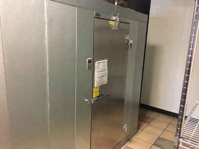 6x6 walk in cooler
