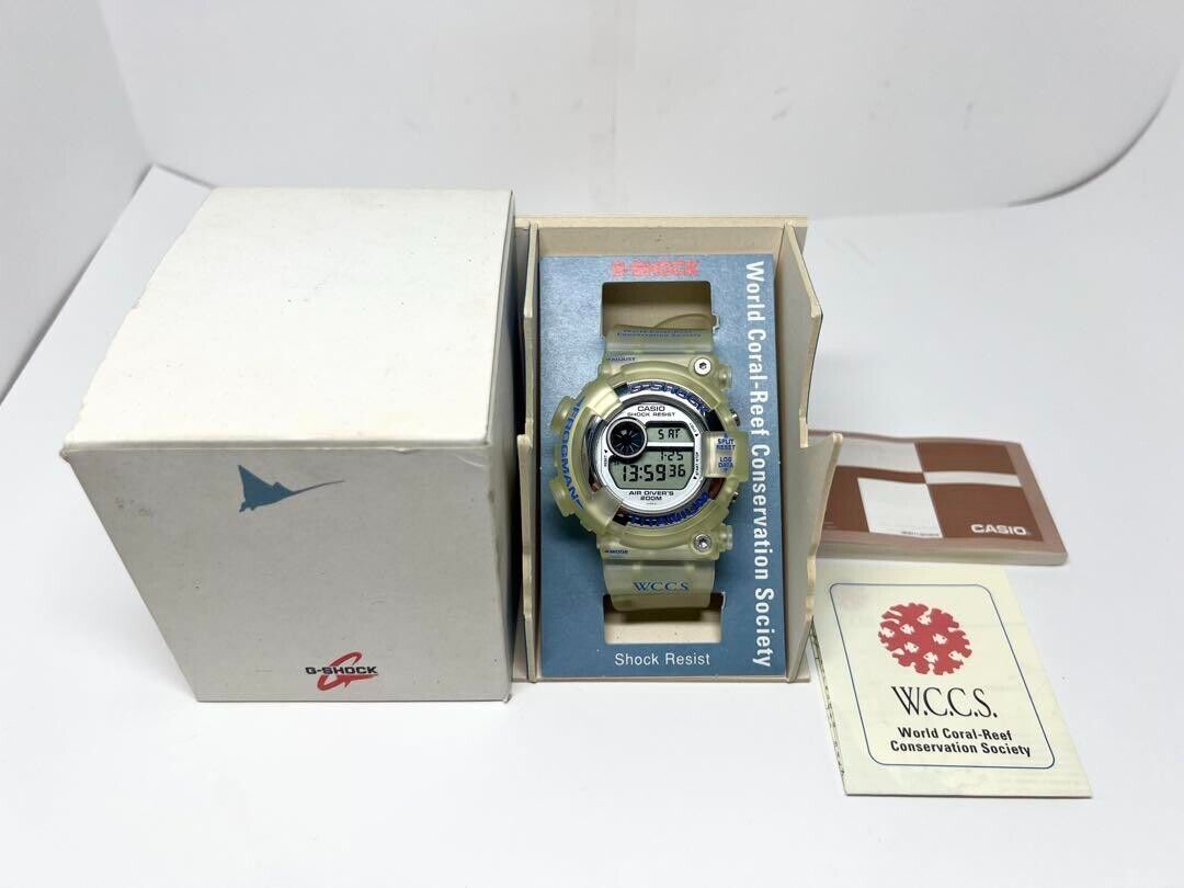 G-SHOCK Frogman DW-8201WC-2T Men's Watch Vintage Titanium G-SHOCK Frogman DW-8201WC-2T Men's Watch Vintage Titanium