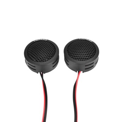 2x Timpano 1'' Soft Dome Tweeters TPT-ST1 180 Watts 4 Ohm Compact Car Audio