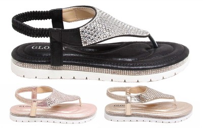 glossy sandals wholesale