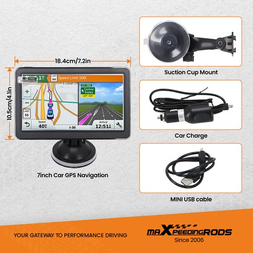 Touch Screen GPS Navigation Direct Installation Free Map 32GB Card for RV BUS - Picture 5 of 12