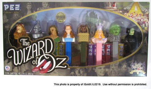 NEW SEALED LOT VINTAGE PEZ DISPENSER SETS Wizard of Oz, Star Trek, Elvis + - Picture 2 of 8
