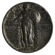 1923-S Standing Liberty Silver Quarter XF+ NICE! KEY DATE! E280 RZLNM