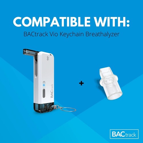 BACtrack Professional Breathalyzer Mouthpiece 20 Pk Compatible with BACtrack Key - Picture 5 of 7