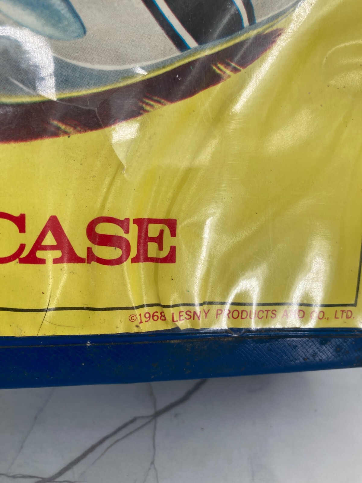 Vintage Matchbox Diecast 48 Car Blue Rack Carrying Case Retro Toy